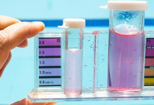 Zu sehen ist das Bild 1 zum Beitrag mit dem Thema: Der richtige pH-Wert im Pool