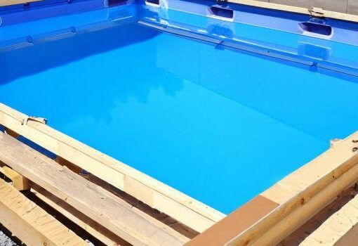 Zu sehen ist das Bild 1 zum Beitrag mit dem Thema: Palettenpool bauen Tipps
