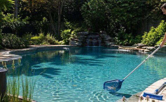 Zu sehen ist das Bild 1 zum Beitrag mit dem Thema: Naturpool oder Folienpool