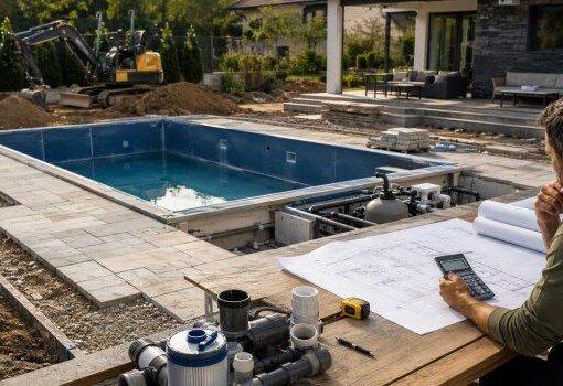 Zu sehen ist das Bild 1 zum Beitrag mit dem Thema: Pool bauen Kosten 2026